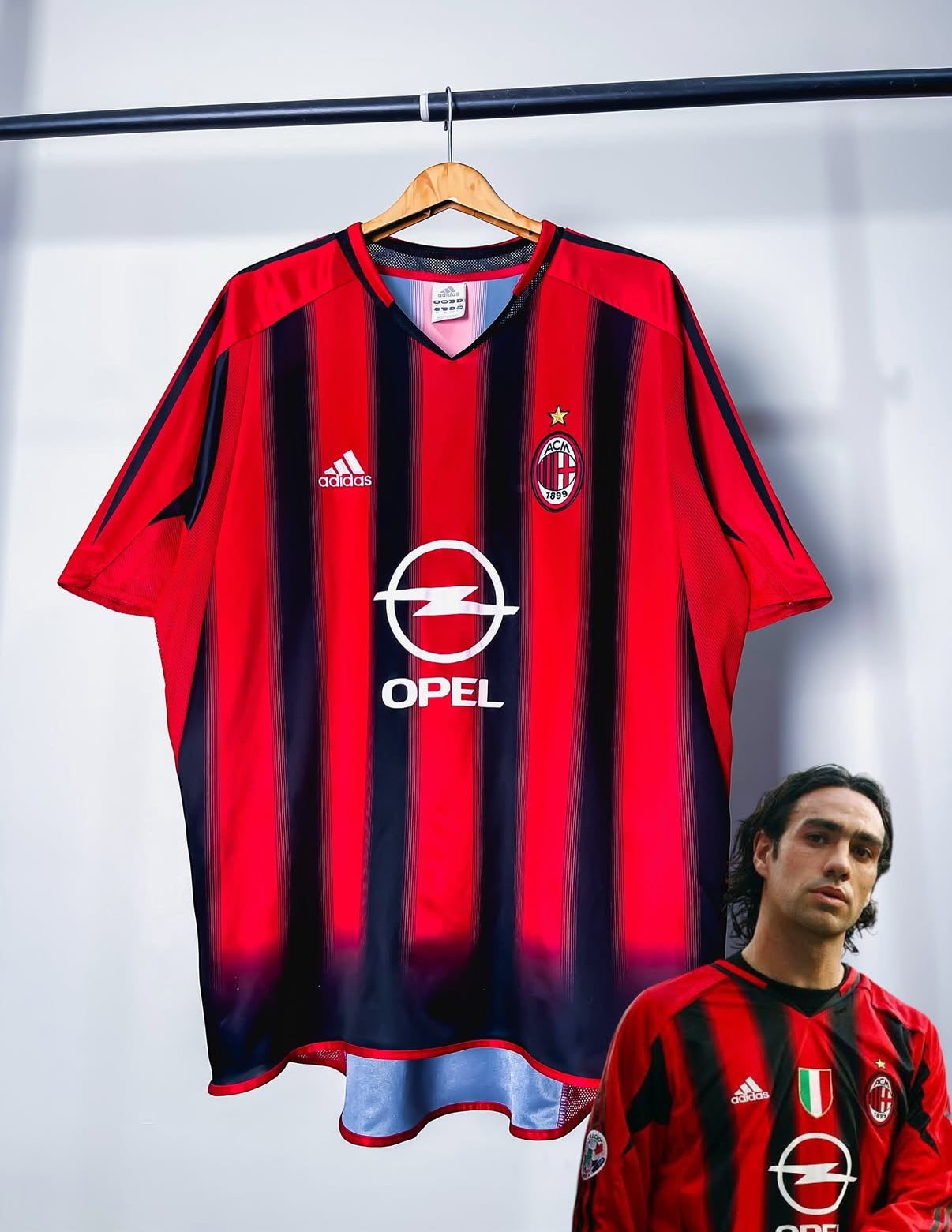 AC Milan Maglia Casa Retro 2004-2005