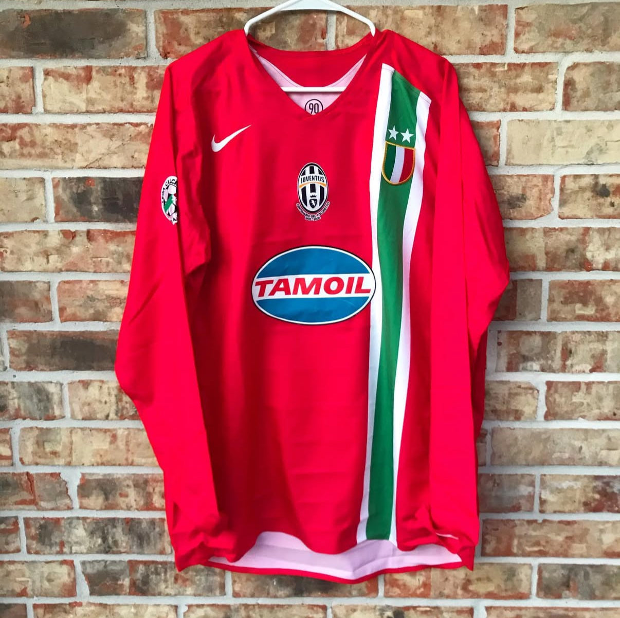 Camisola Retro de Manga Comprida da Juventus 2004–2005