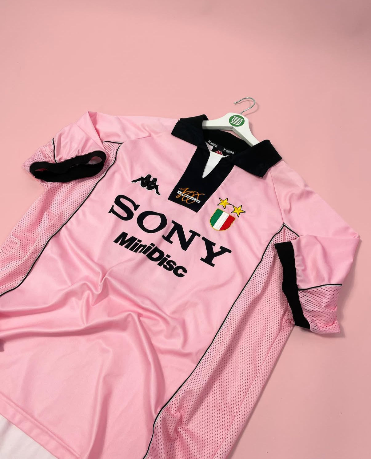 Maglia Retro Away Rosa Juventus 1997-1998