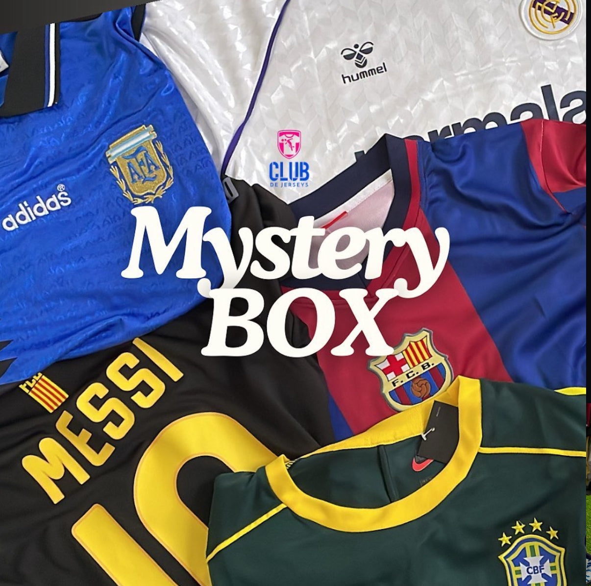 Paquete caja misteriosa 4 camisetas