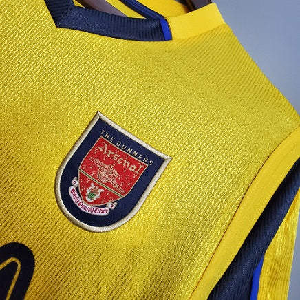 Camiseta visitante retro vintage Arsenal 1999/2000
