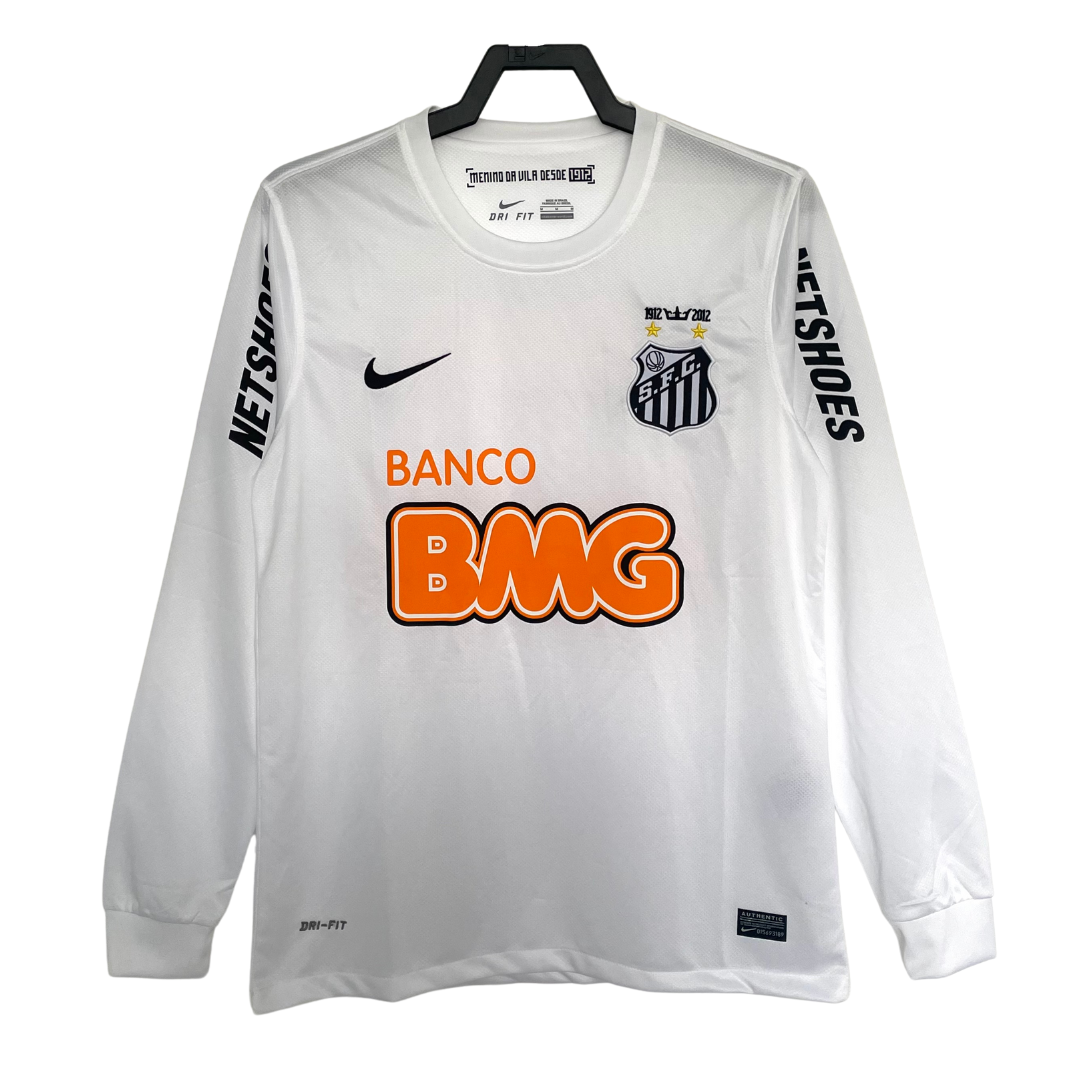 Equipamento Retro de Manga Comprida Santos FC Casa – 2012-2013