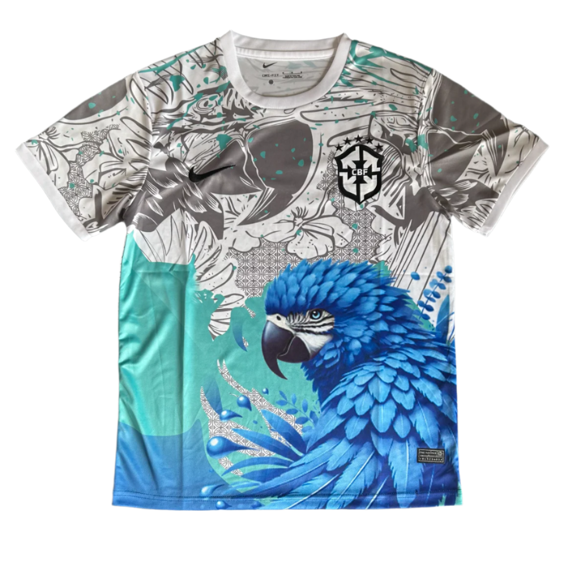 Brazilië Blauwe Papegaai Shirt Speciale Editie 2026