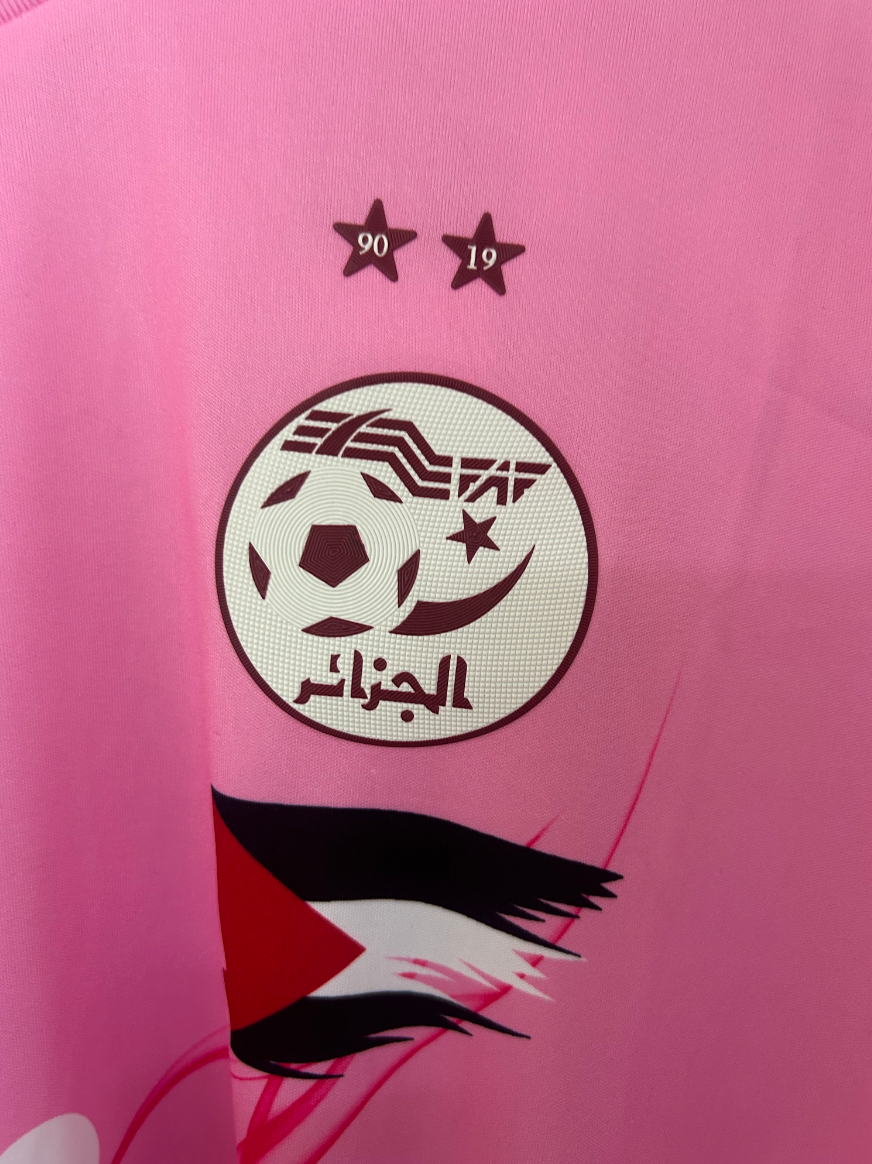 Maglia Edizione Speciale Rosa Algeria Palestina 25/26