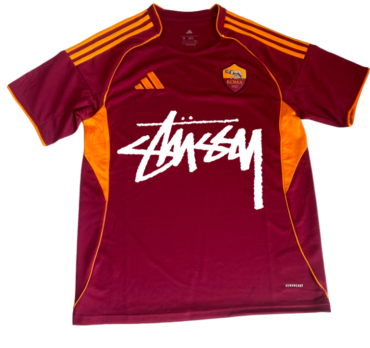 Maglia AS Roma x Stussy Edizione Speciale 2026