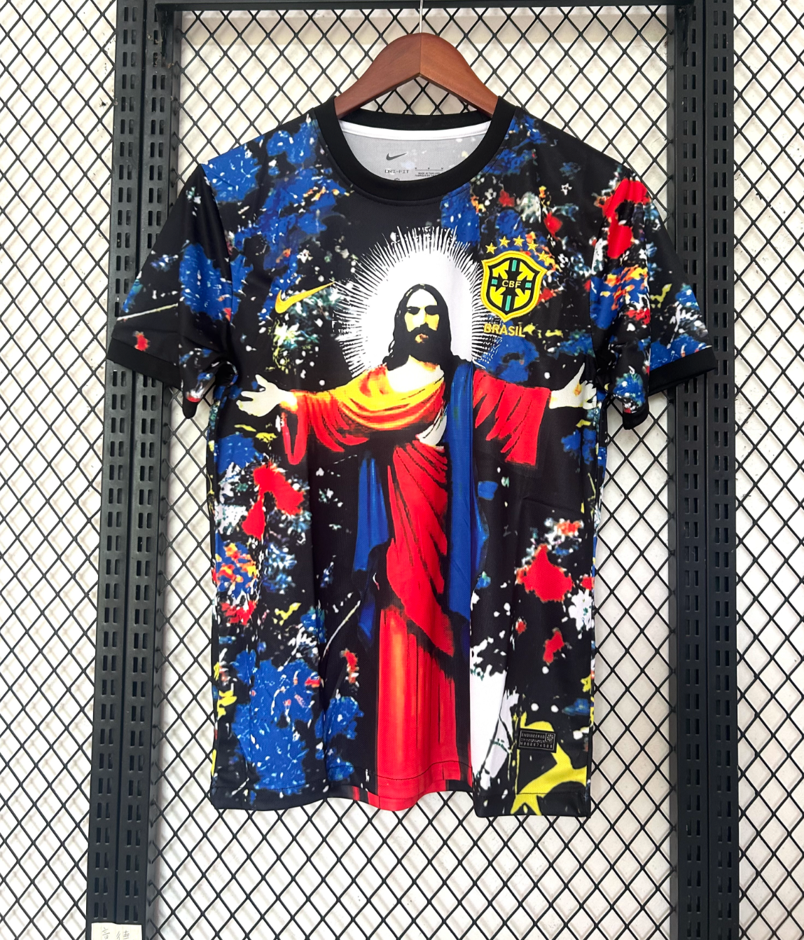 Maglia Edizione Speciale Brasile Gesù Cristo Redentore 2026