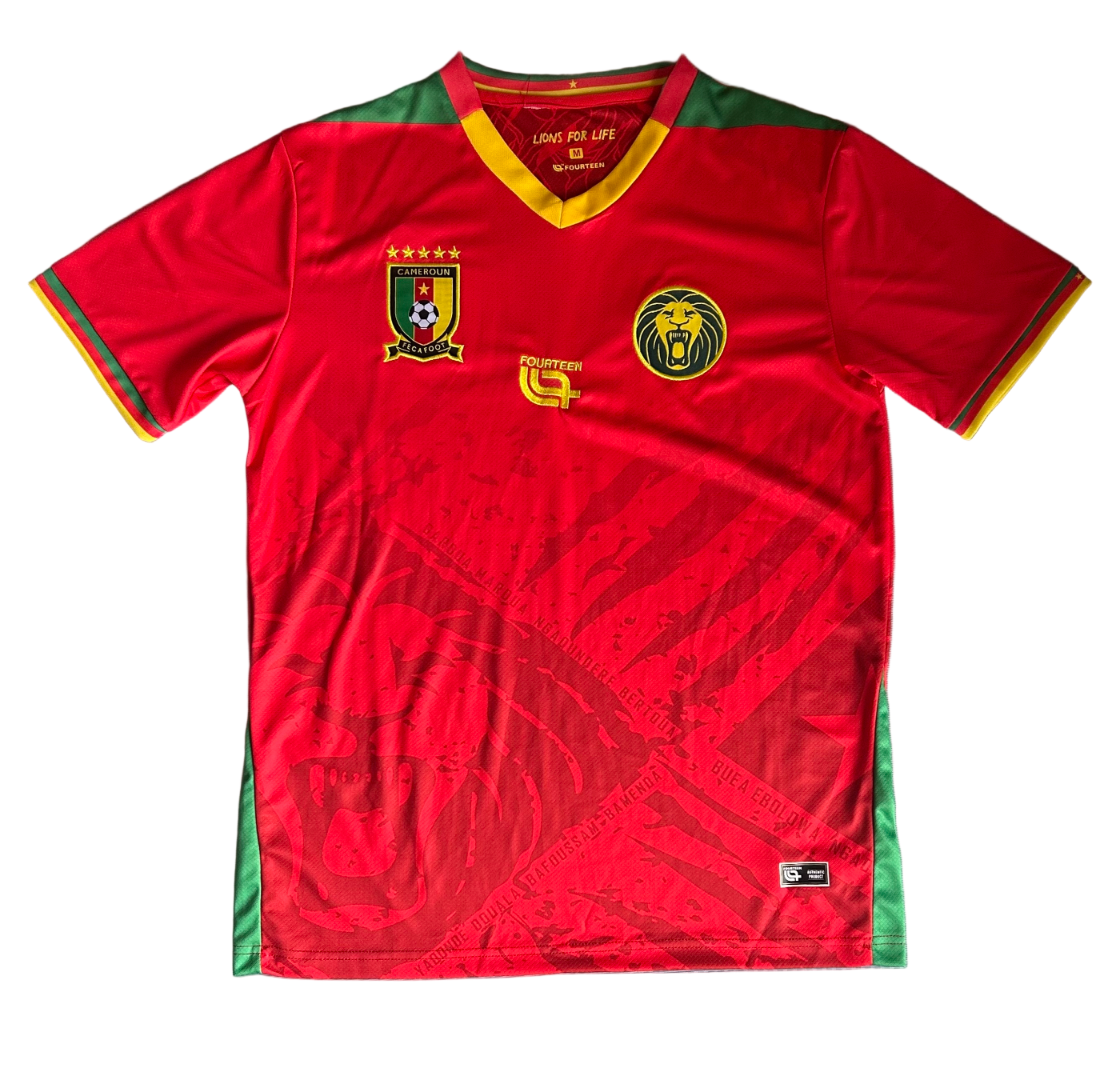 Terza maglia rossa Camerun 2025/2026