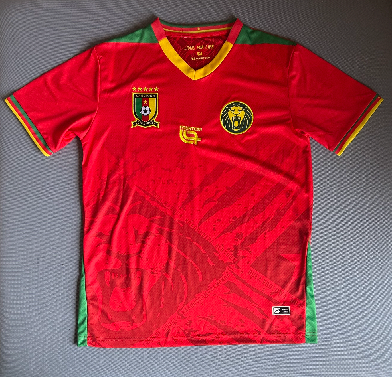 Terza maglia rossa Camerun 2025/2026