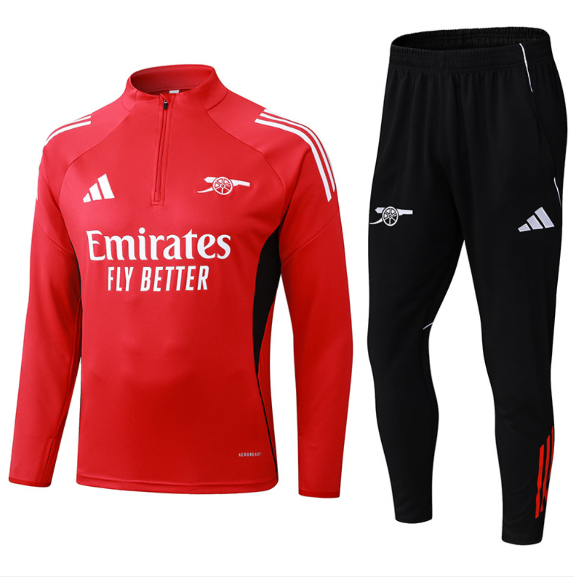 Arsenal 2025/2026 Roter Trainingsanzug