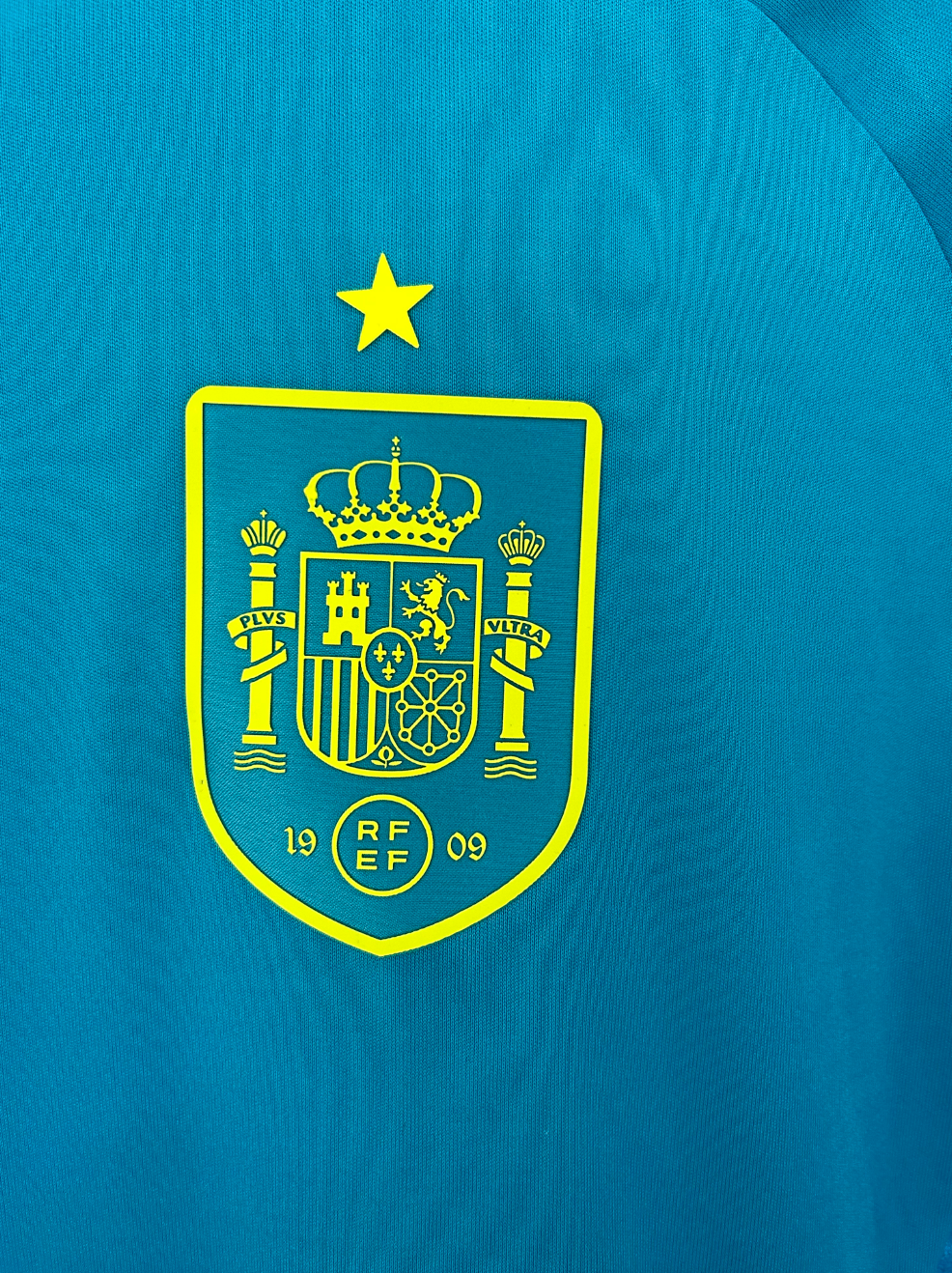 Maglia portiere Spagna Coppa del Mondo 2026 azzurro chiaro