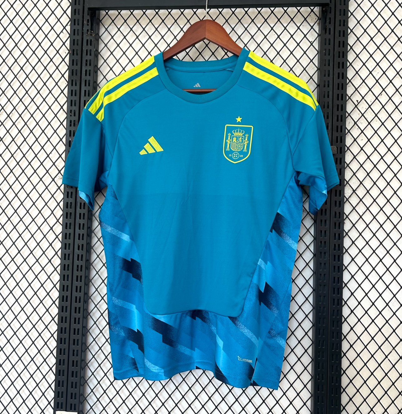 Maglia portiere Spagna Coppa del Mondo 2026 azzurro chiaro