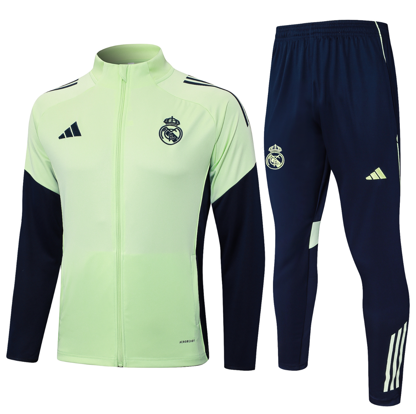Real Madrid 2026 Mintgrüner Trainingsanzug