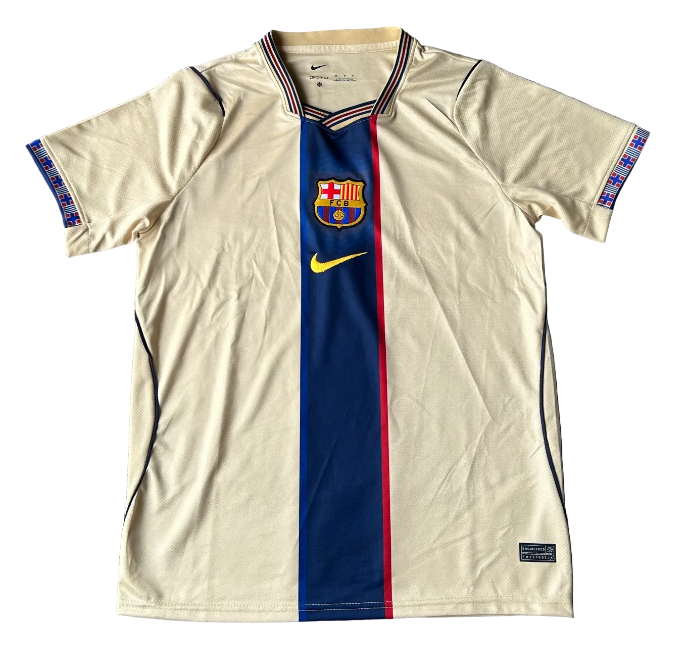 Maglia ispirata al retro FC BARCELONA 2026/2027 (beige)
