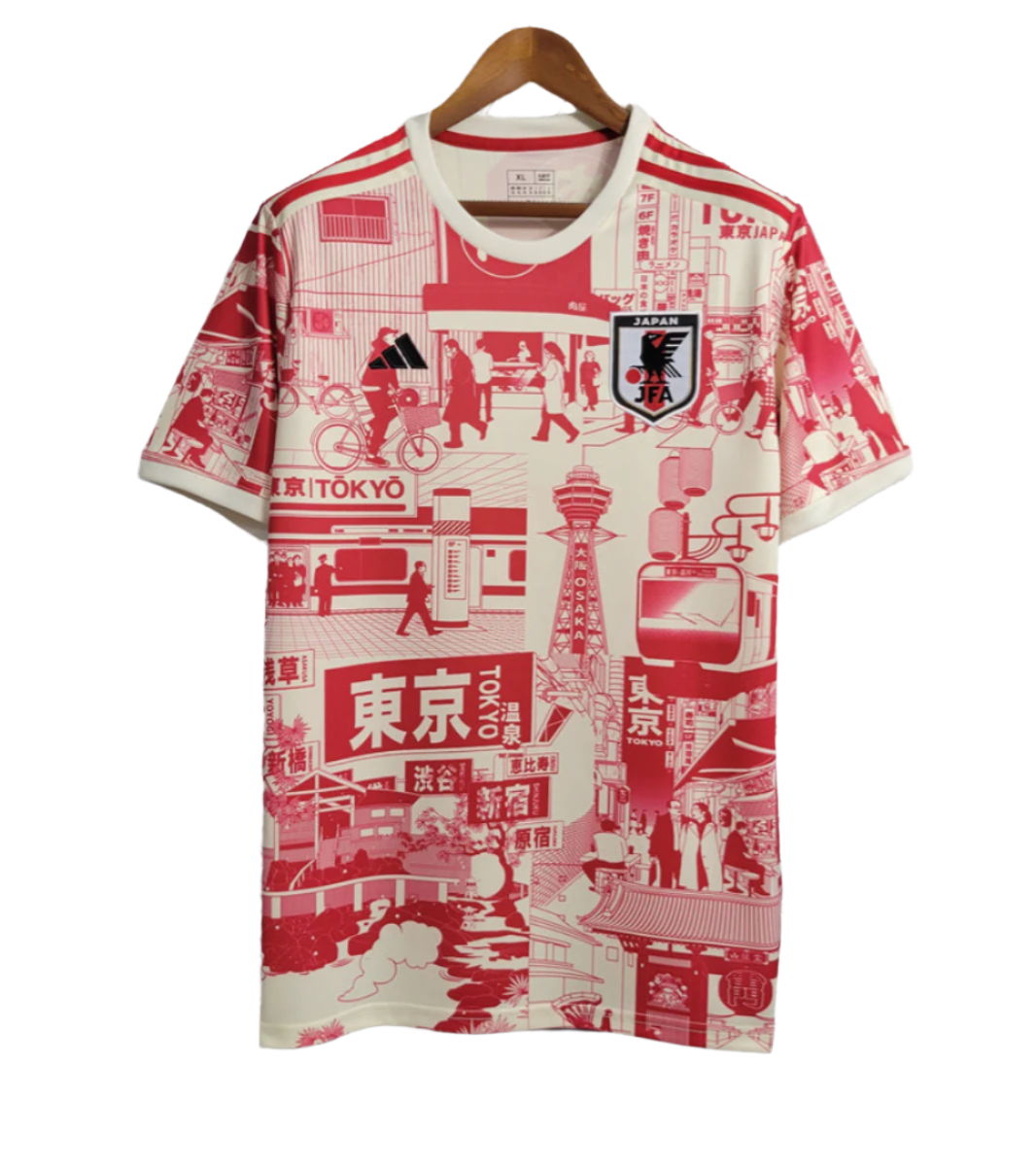 Maglia Edizione Limitata Tokyo Giappone Rossa