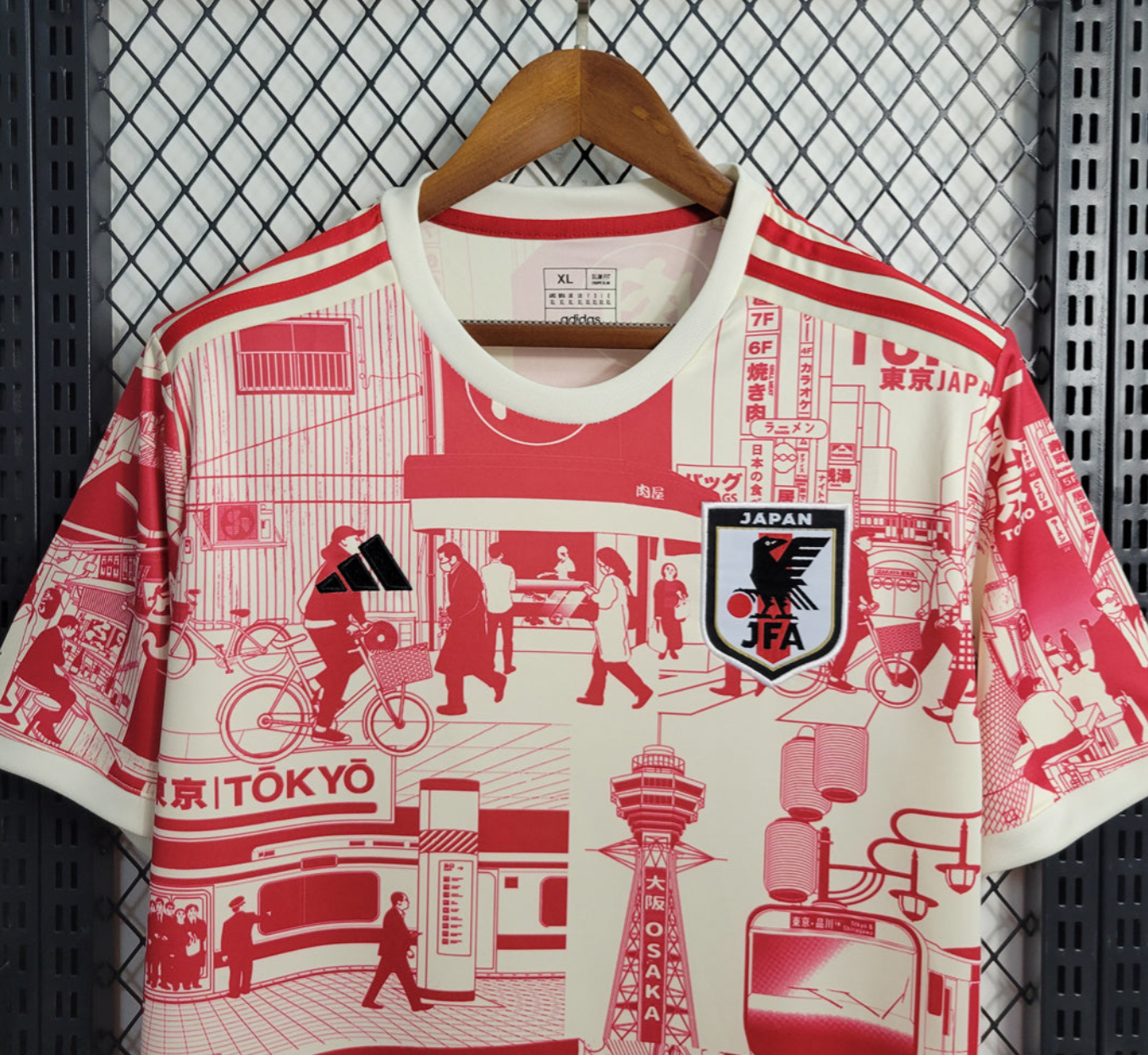 Maglia Edizione Limitata Tokyo Giappone Rossa