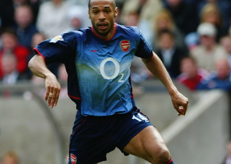 Maglia trasferta Arsenal 2002/2004