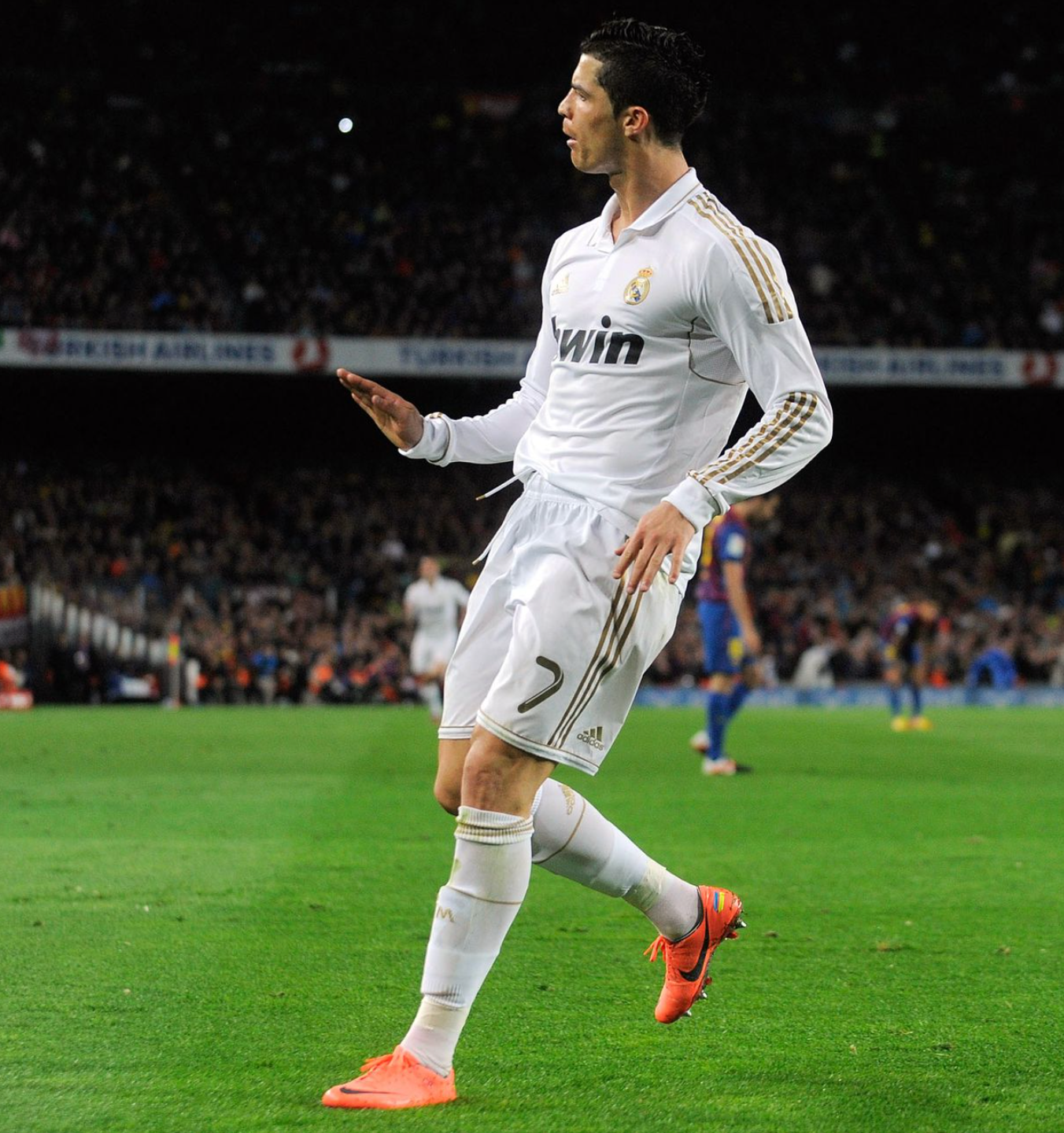 Real Madrid Langarm Retro Trikot 2011/2012