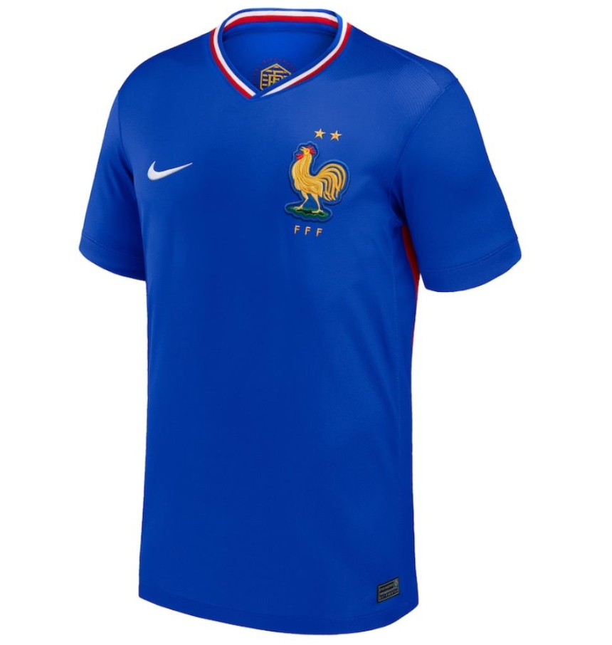 Frankrijk Thuisshirt 24/25 Euro 2024