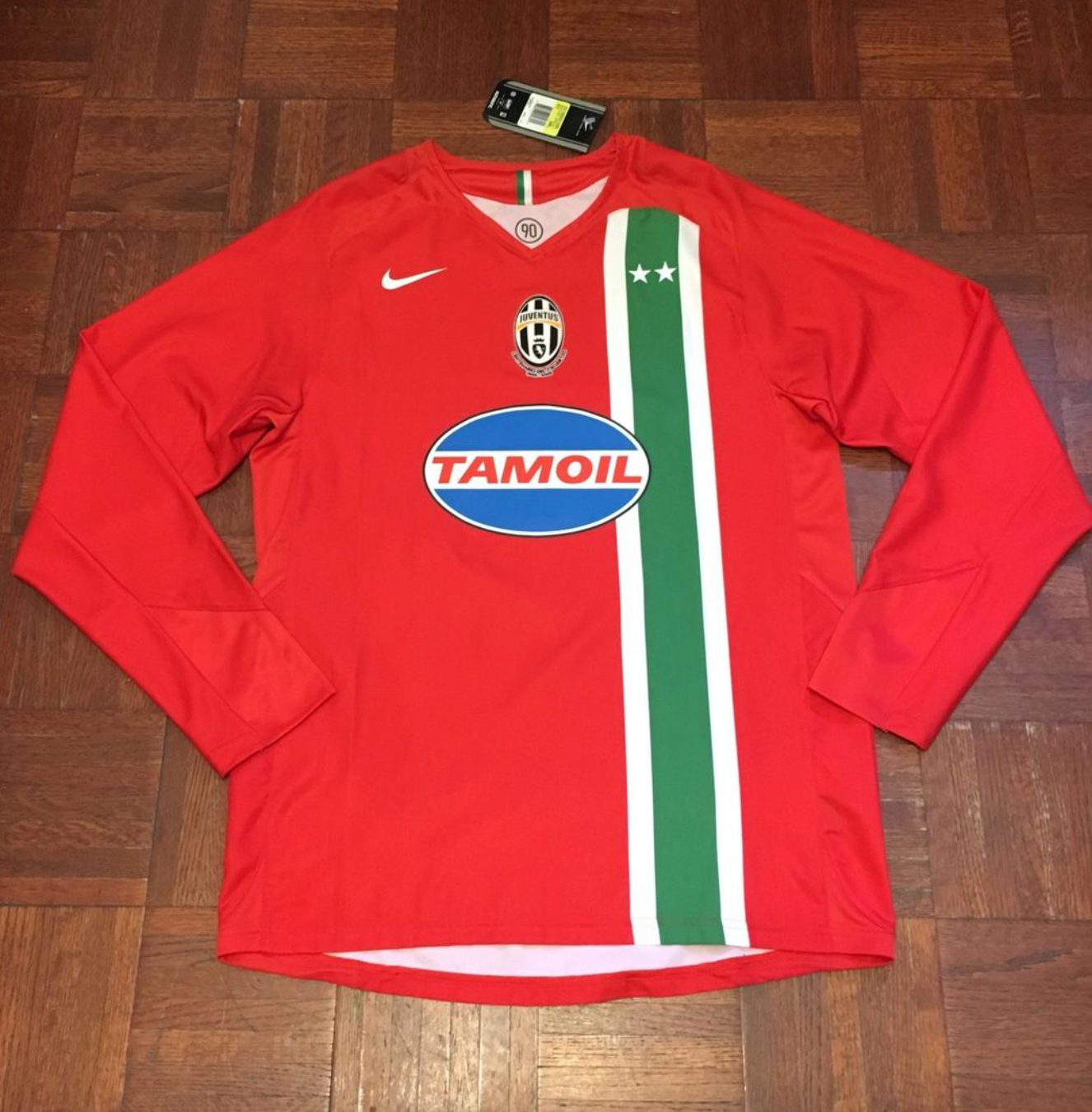 Camisola Retro de Manga Comprida da Juventus 2004–2005