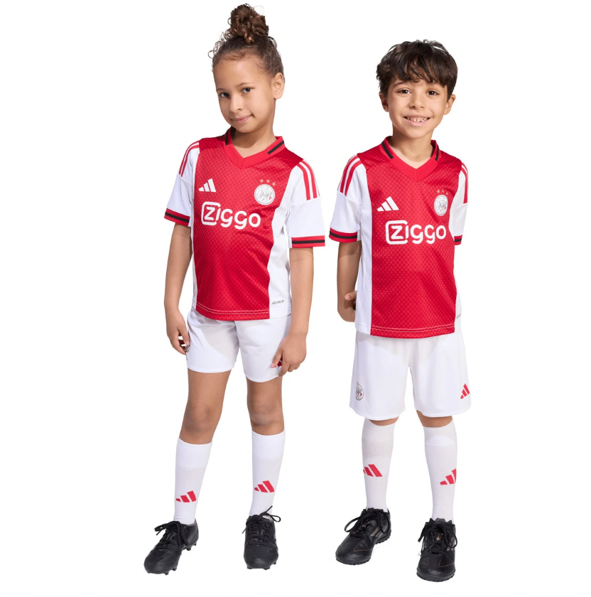 Camisola Infantil Casa Ajax Amesterdão 2025/2026