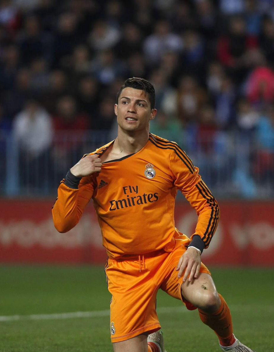 Terzo Kit Retro Arancione Manica Lunga Real Madrid 2013/2014