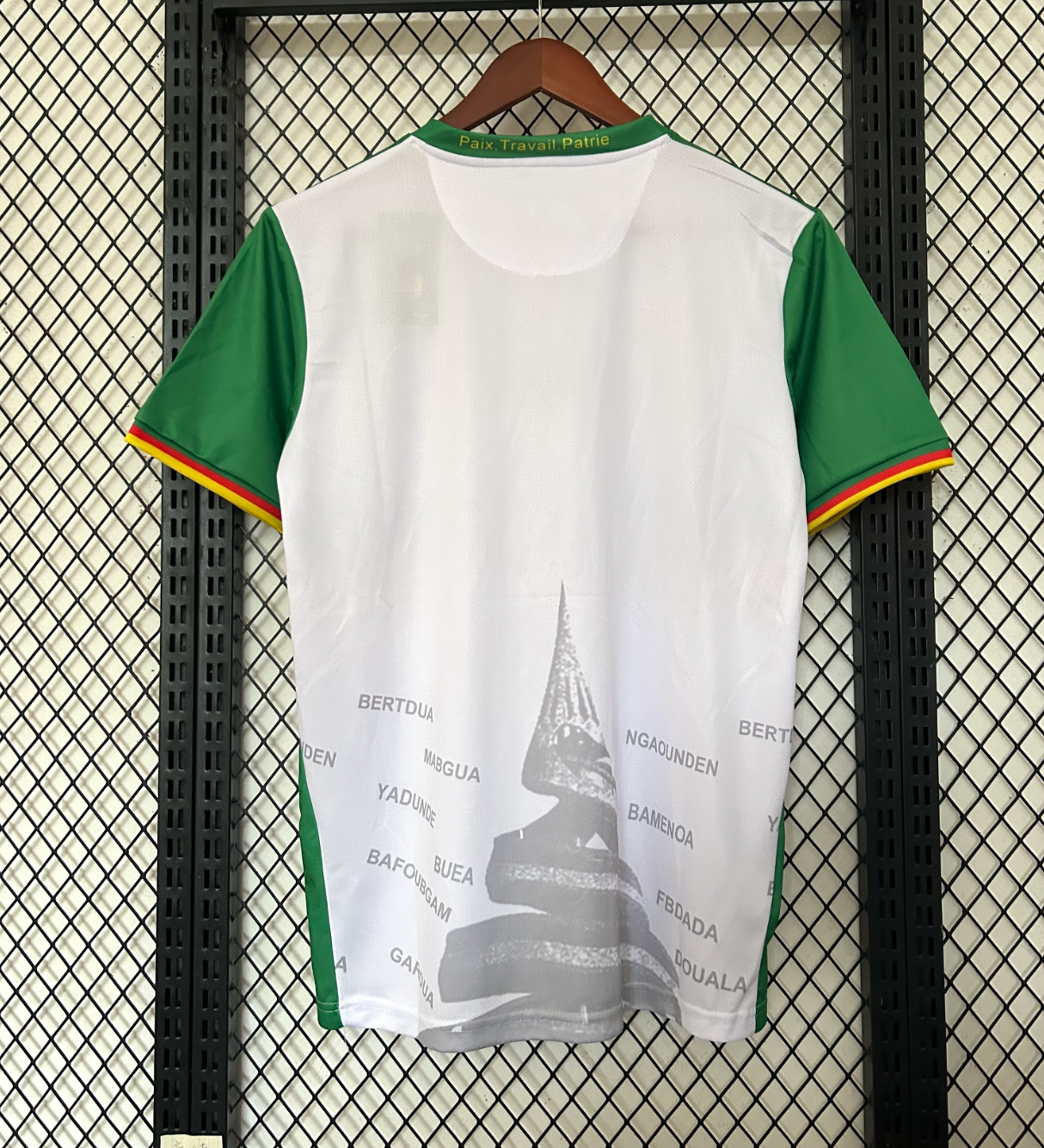 Maillot extérieur blanc Cameroun 2025/2026