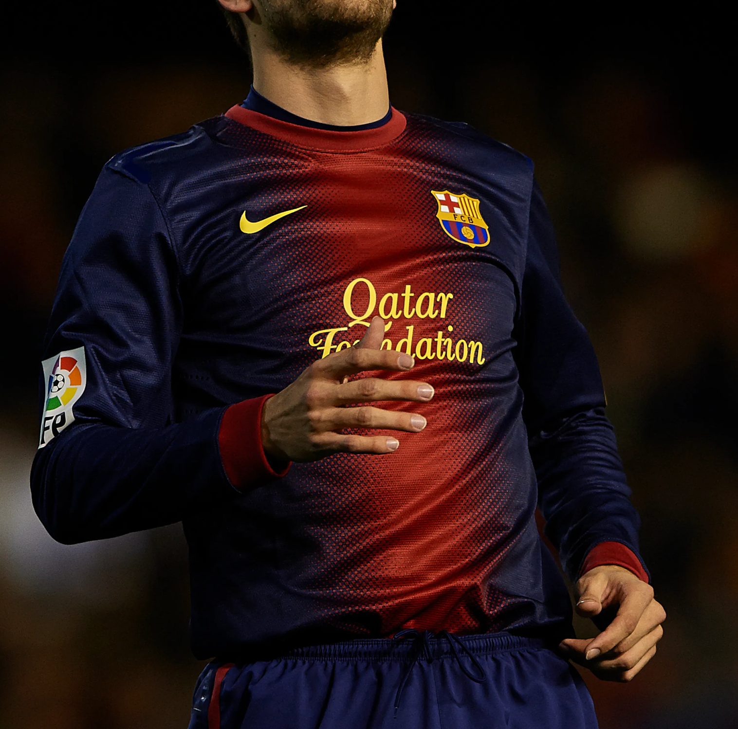 Maglia Casa Retro FC Barcelona Manica Lunga 2012/2013