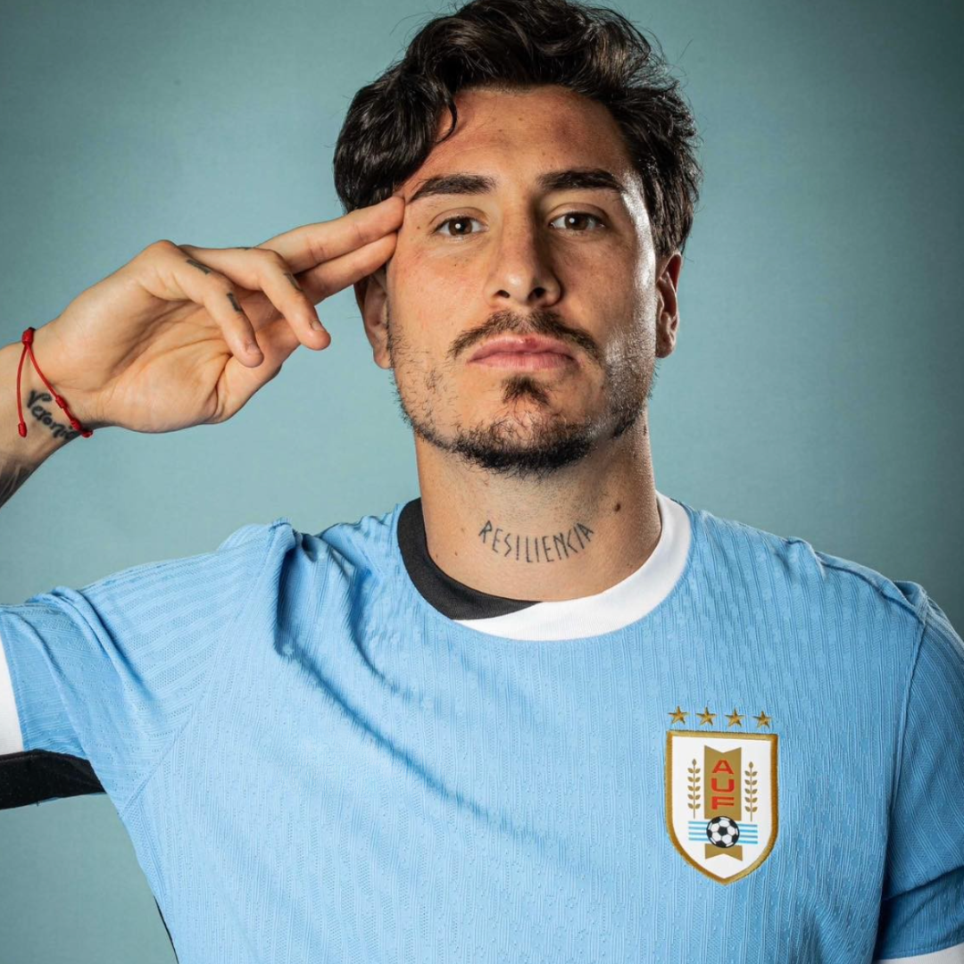 Maillot domicile Uruguay 2024-2025
