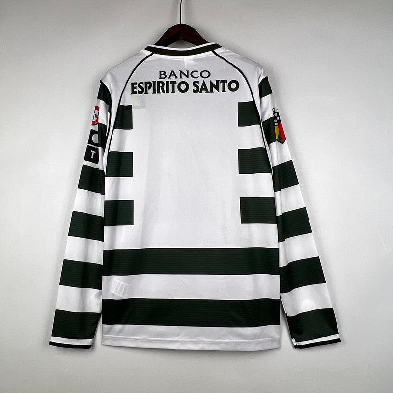 Sporting Lissabon 2001/2003 Langarm-Fußballtrikot