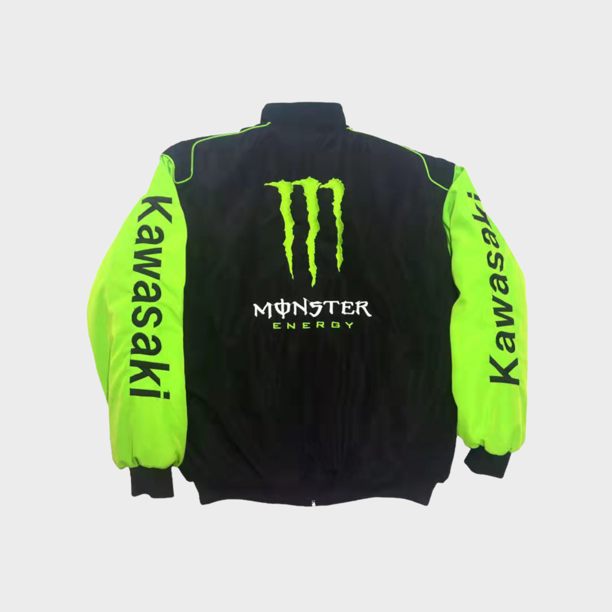 Casaco Equipa de Corrida Kawasaki Monster Energy – Casaco exterior preto/verde Motorsport