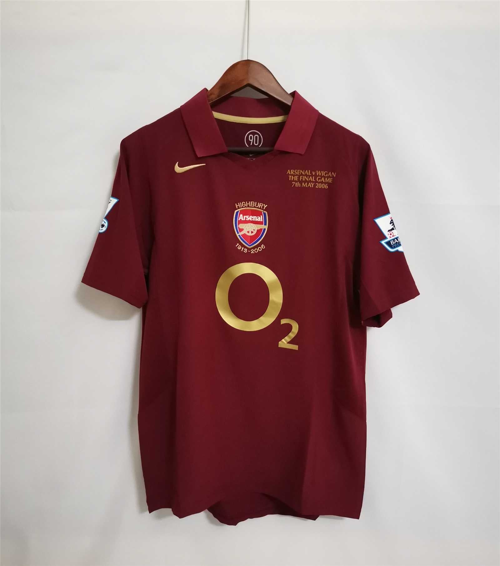 2005-2006 Arsenal Heim Retrotrikot