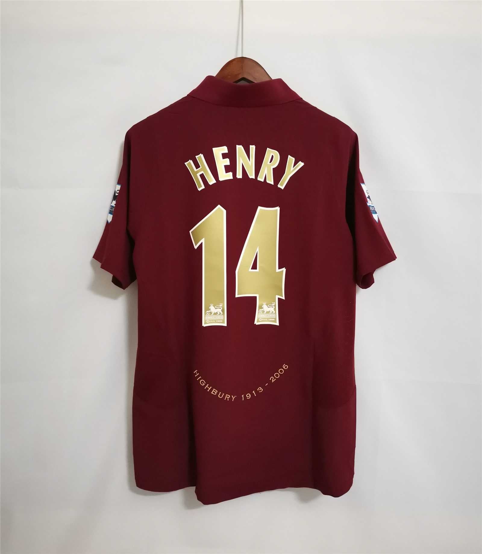 2005-2006 Arsenal Heim Retrotrikot