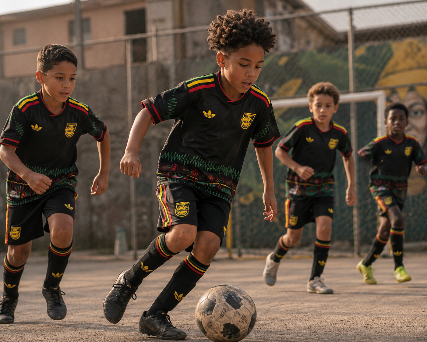 Maglia da calcio bambini Giamaica 2026