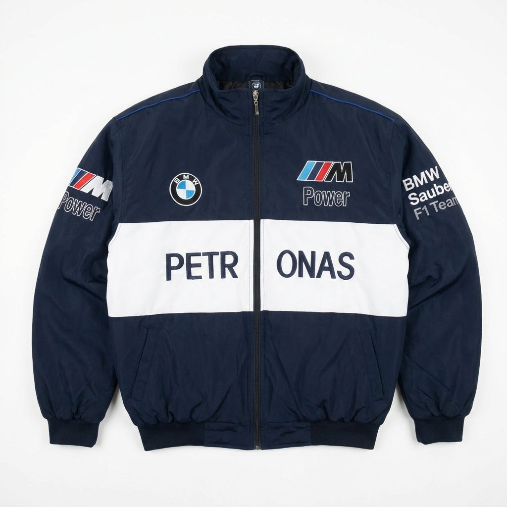 BMW Sauber F1 Team Ritsjas Marineblauw | M Power Petronas Racing Logo’s