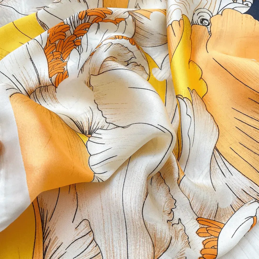Damen-Bluse — Bedrucktes Muster, reguläre Passform  