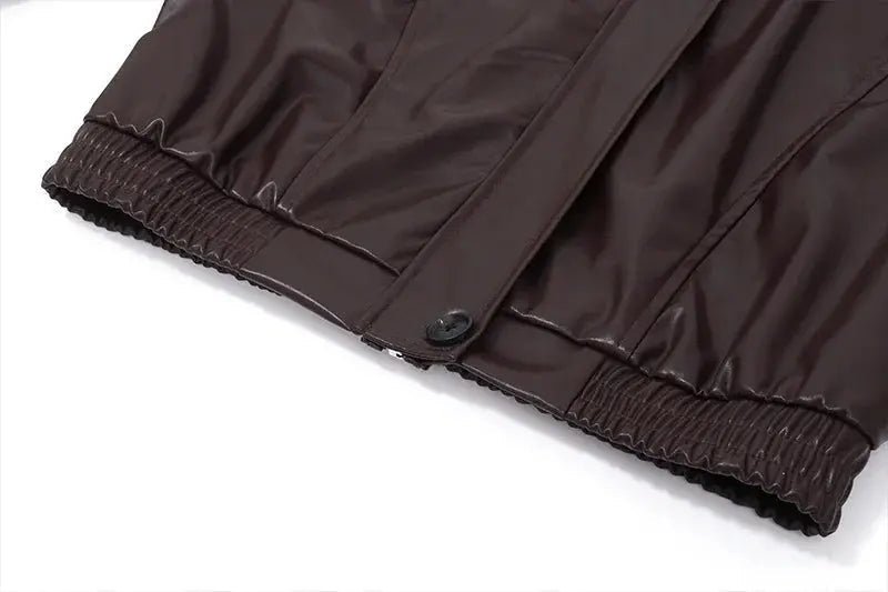 Giacca donna — Vestibilità oversize, chiusura con zip, stile casual